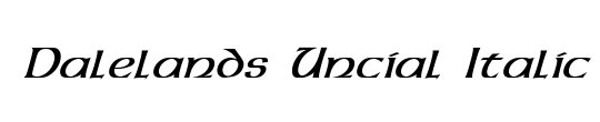 Dalelands Uncial Condensed