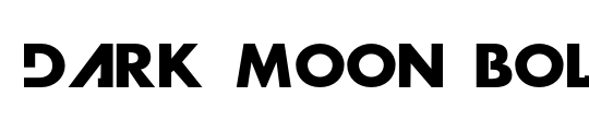 Moon Dart Bold Italic