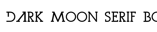 Dark Moon Serif