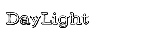 Permanent daylight Italic