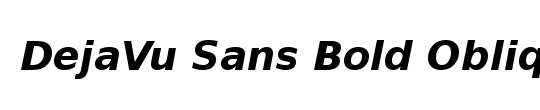 DejaVu Sans Condensed