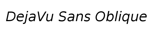 DejaVu Sans Condensed