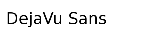 DejaVu Sans