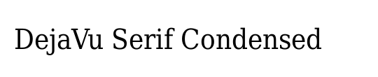 FS Serif Condensed