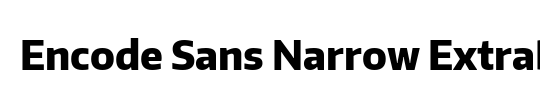 Sans Narrow