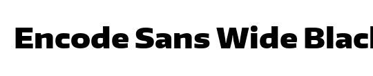 Encode Sans Condensed