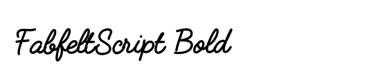 FabfeltScript Bold