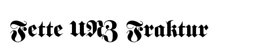 Fraktur BT