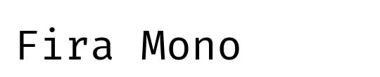 Fira Mono