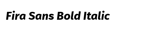 Uni Sans Bold Italic