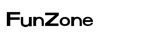 FunZone Webfont