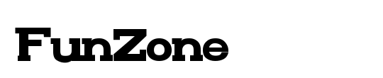 FunZone Webfont