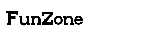 FunZone Webfont