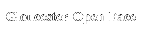 Caslon Open Face LT Std