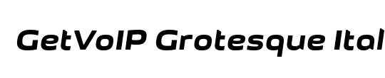 GetVoIP Grotesque