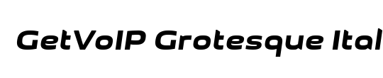 GetVoIP Grotesque