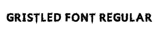 Gristled Font