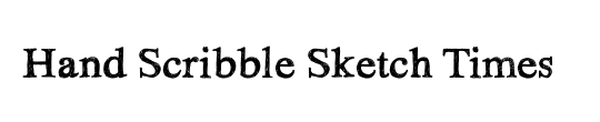 Scribble Script