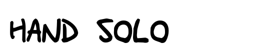 Han Solo Pro Italic
