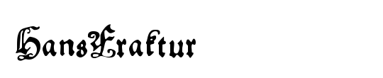 HansFraktur