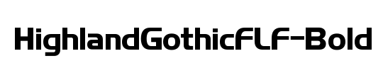 HighlandGothicFLF