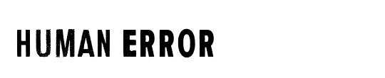 Human Error Upside Down