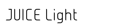 JUICE Light Italic