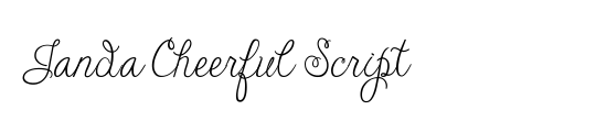 Janda Stylish Script