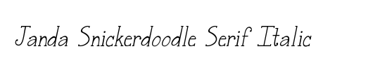 Janda Snickerdoodle Serif