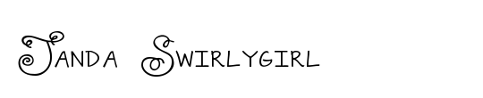 Janda Curlygirl Serif