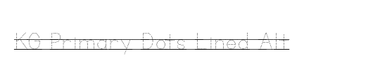 KG Primary Dots Lined Alt