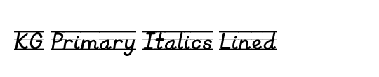 RETRO ITALICS