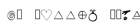 Hylian Symbols