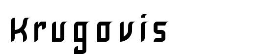 Krugovis-Italic