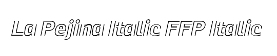 CarlinScript LT Std Italic