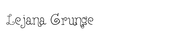 Grunge Handwriting