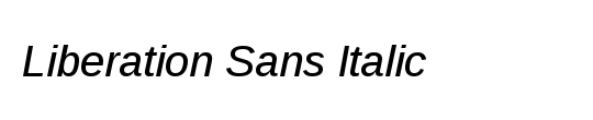 Liberation Sans