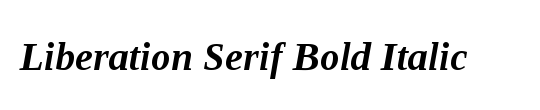 Liberation Serif