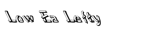 Formalist Script Regular Lefty 