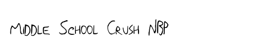 First Crush