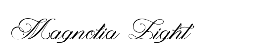 Magnolia Script