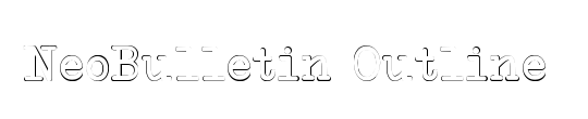 NeoBulletin Extruded