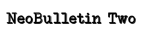 NeoBulletin Italic