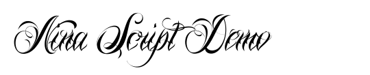 Thirsty Script Extrabold Demo