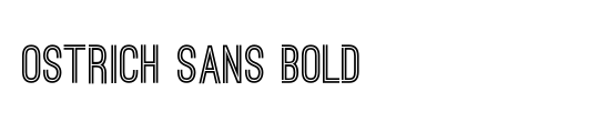 Ostrich Sans Bold