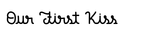 The KISS Font