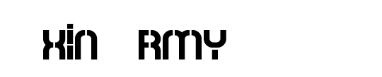 Army Rangers Condensed Italic