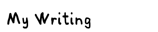 Crazy Writing