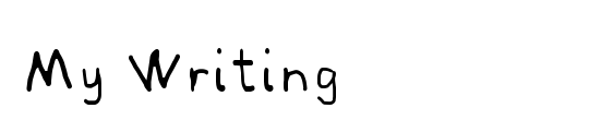 Crazy Writing