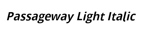 ChaparralProLightItalic